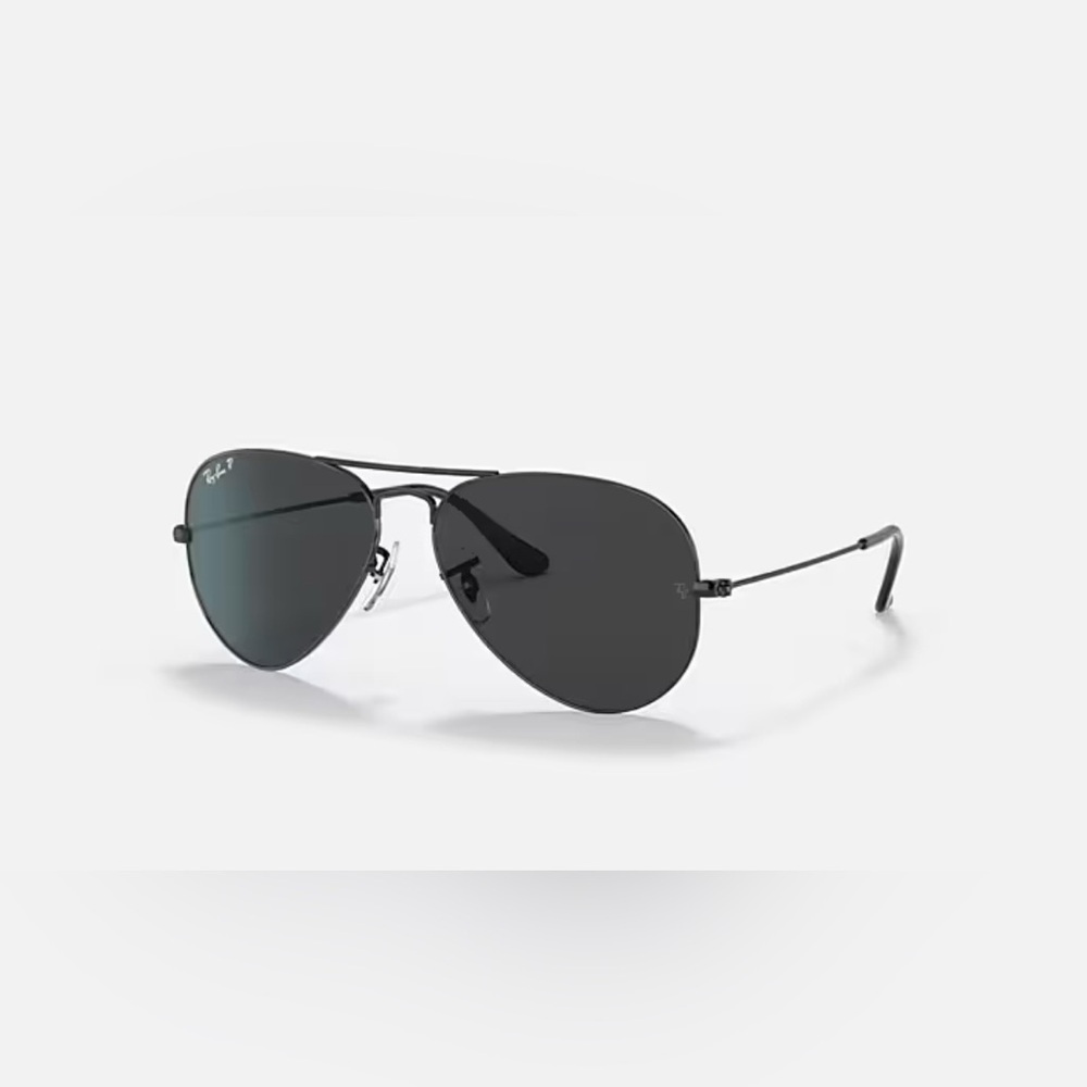 Ray-Ban RB3025 Aviator Total Black - Picture 2 of 9